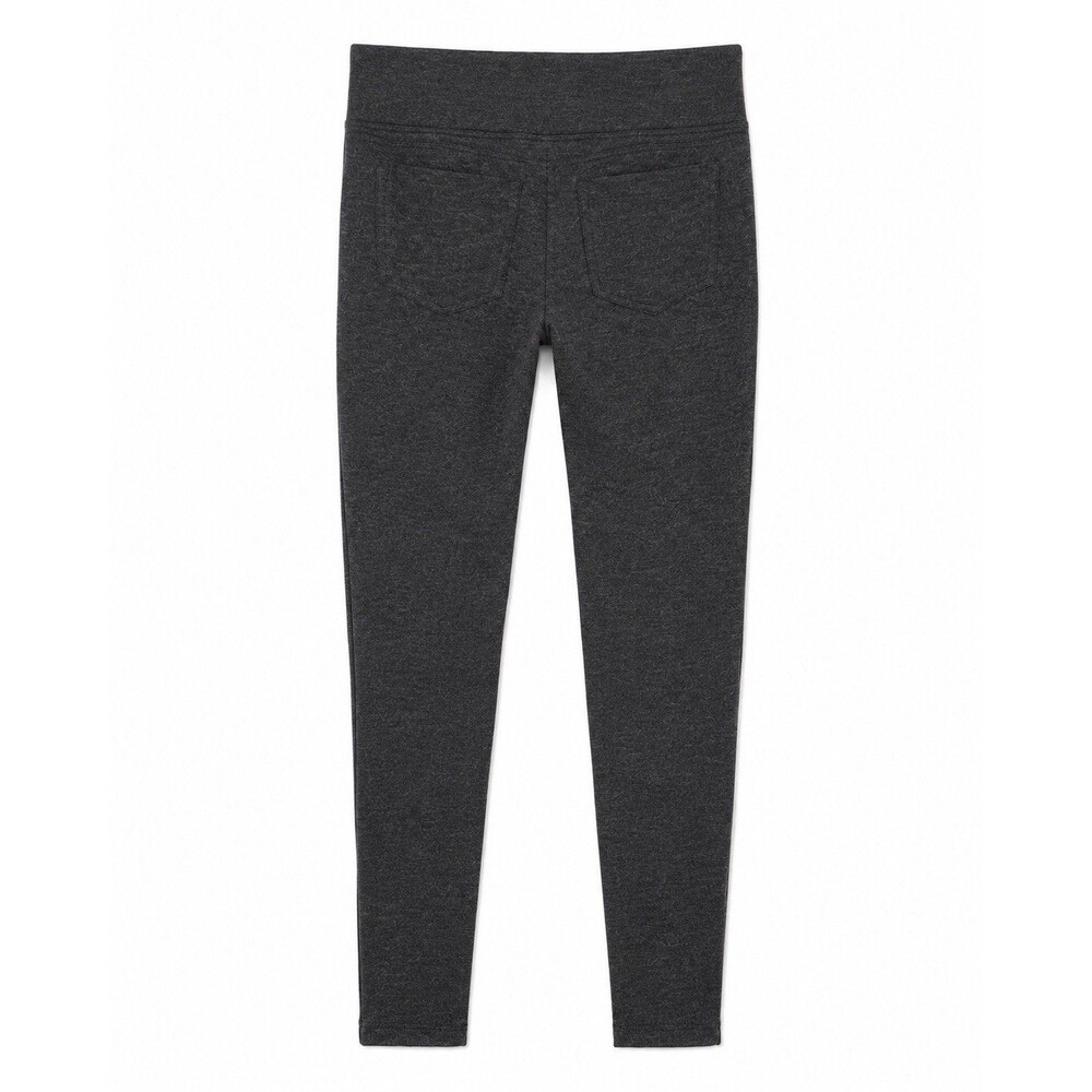 Women’s Mudd FLX Stretch Gray Jeggings Size S Skinny Pull On Pants Soft Knit
